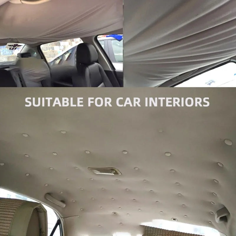 60/30Pcs Car Roof Fasteners Roof Cloth Fall Off Repair Buckle Roof Cloth Drooping Fixed Buckle Car Interior Ceiling Flannel Tool Peaceful Pleasures Health and Wellness