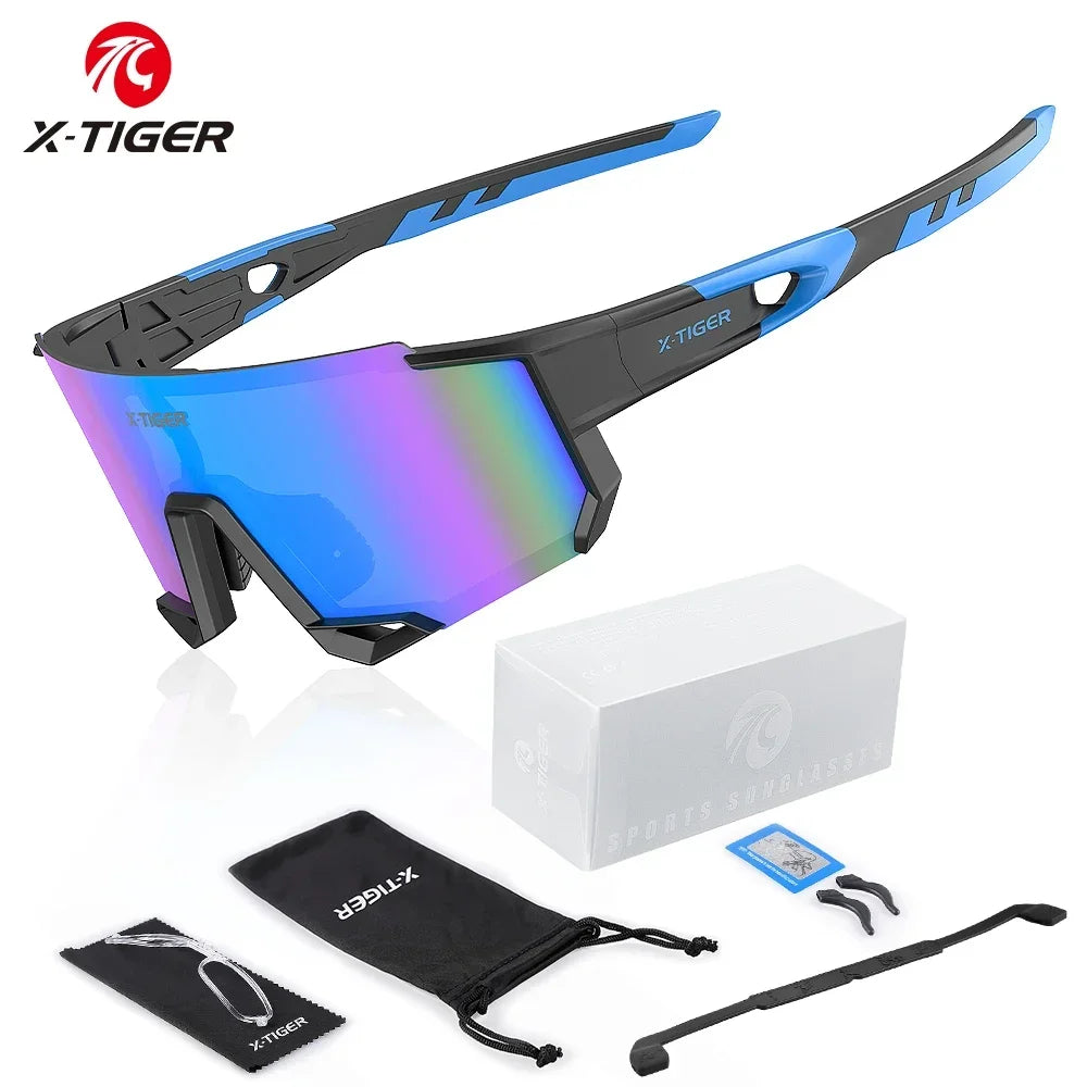 X-TIGER Polarized Cycling Glasses UV400 Sports Sunglasses