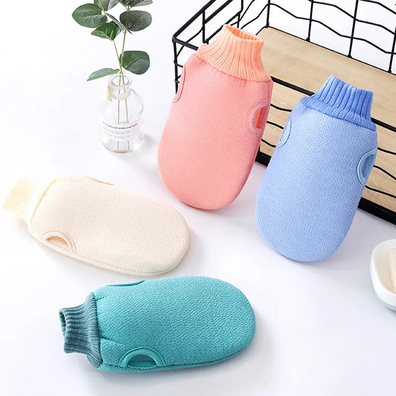 Exfoliating Bath Gloves – Body Scrub, Shower & Spa Massage