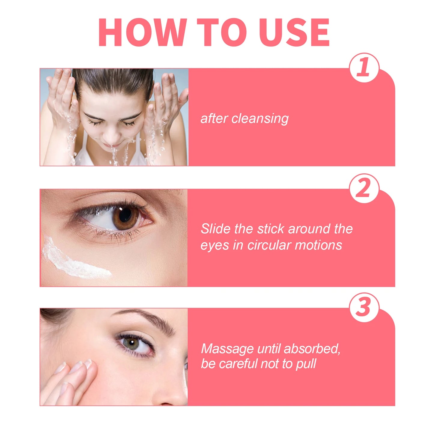 Retinol Eye Cream Stick – Dark Circles & Anti-Aging Treatment Peaceful Pleasures Health and Wellness
