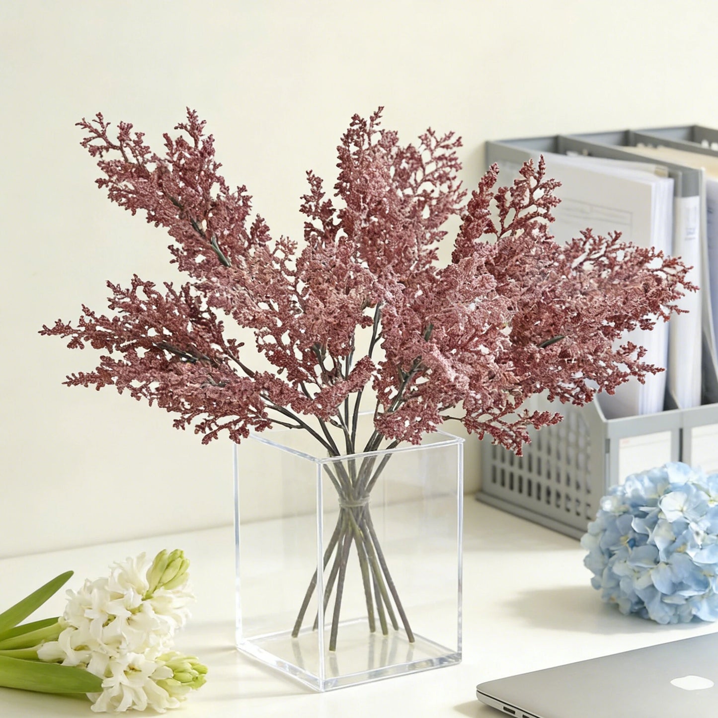 Artificial Silk Plant Grass Stems – Wedding & Home Vase Decor