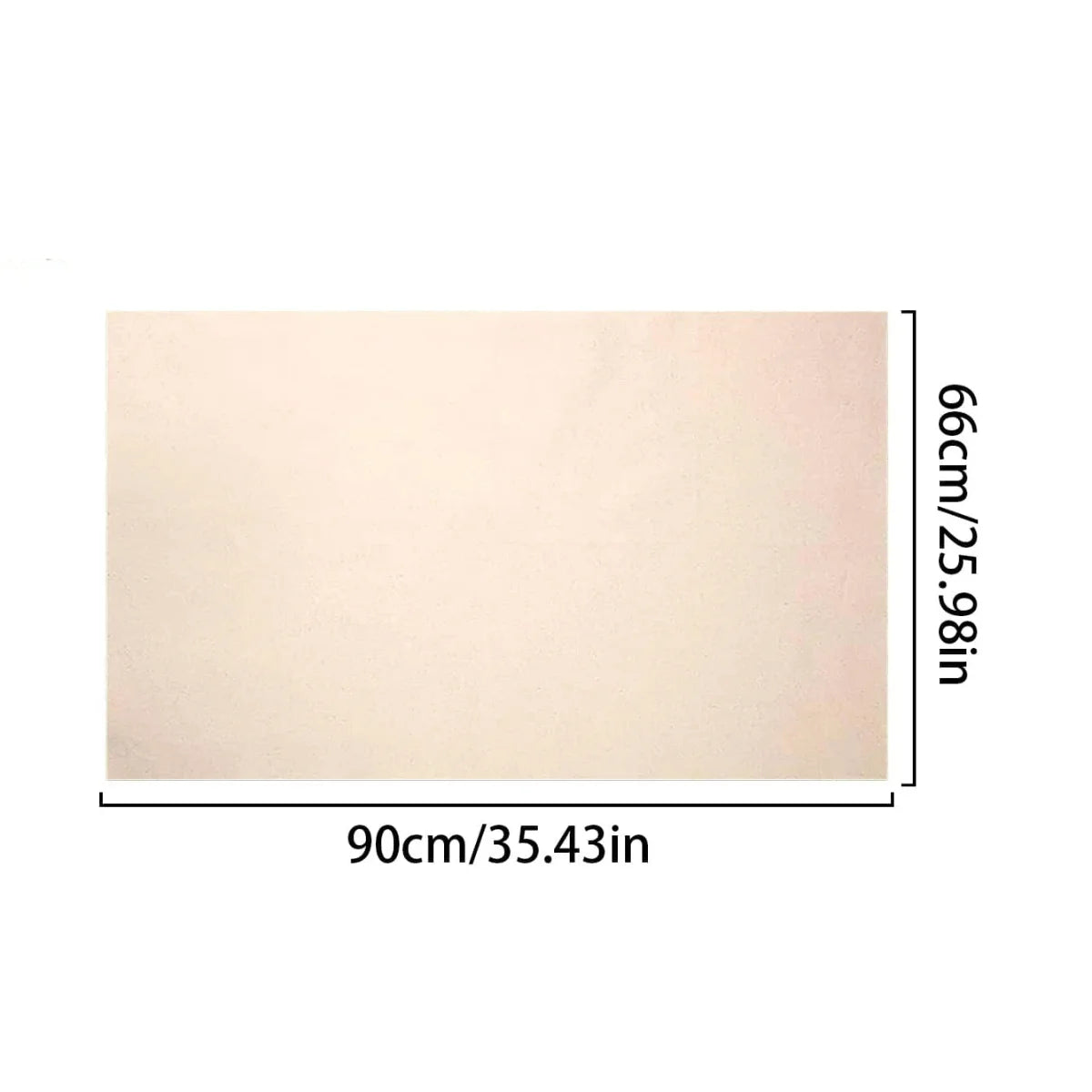 Premium Natural Cotton Dough Proofing Cloth, Versatile, Reusable Canvas Fermentation Cloth, Perfect for Proofing Baguettes Peaceful Pleasures Health and Wellness 66x90cm