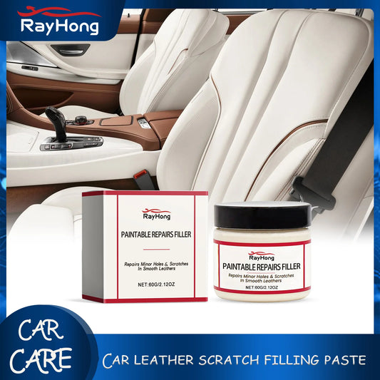 Rayhong 60ml Leather Repair Paste – Car Seat & Sofa Filler Leather Repair Paste Peaceful Pleasures Health and Wellness