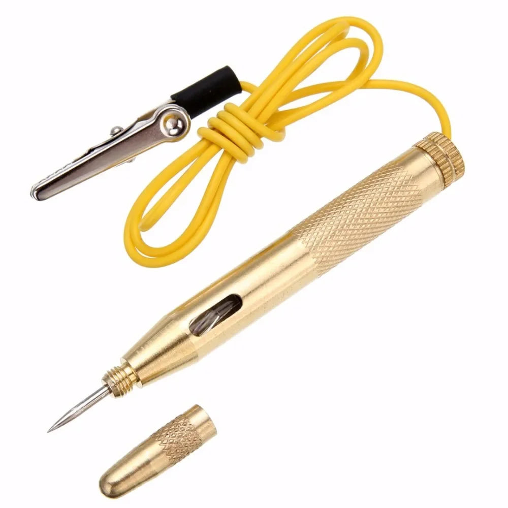 Practical New Test Pens Car Circuit Fuse Electrical Testers Voltage Tester 6V/12V/24V Probe Pen Pencil Test Light Peaceful Pleasures Health and Wellness