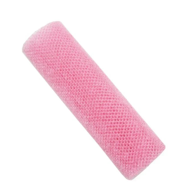 Exfoliating African Net Bath Sponge & Loofah Washcloth – Double-Sided Shower Scrubber for Smooth Skin (1/3 Pcs) Peaceful Pleasures Health and Wellness Pink 55g