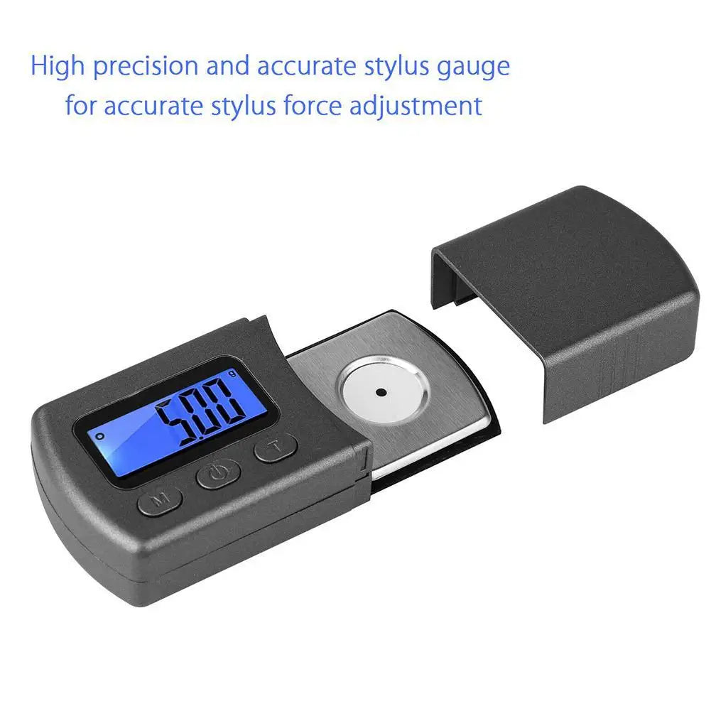 Vinyl Record Stylus Force Gauge – 0.01g Tonearm Scale