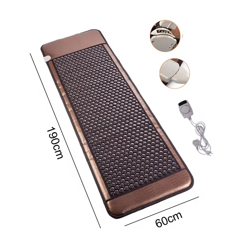 Jade & Tourmaline Thermal Massage Mat | Far-Infrared Heating Pad