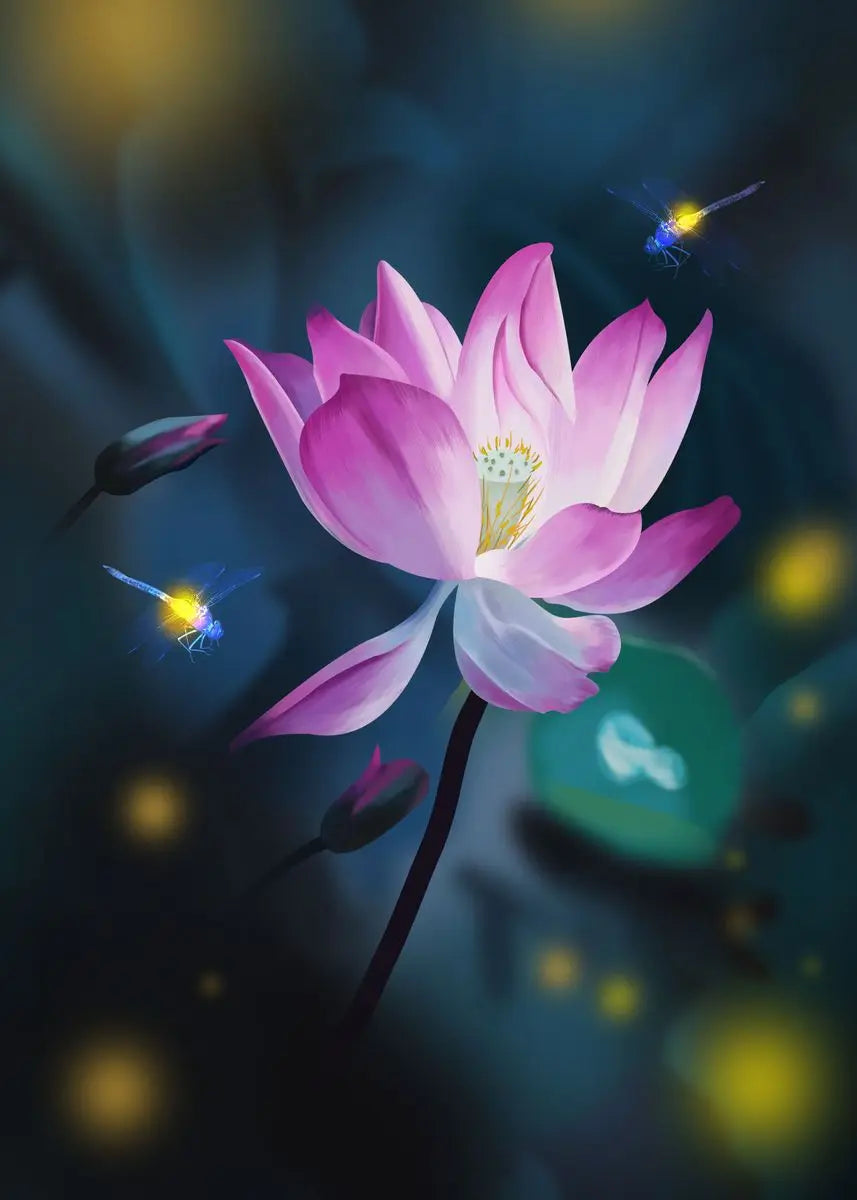 Flowers & Plants Canvas Wall Art | Modern Home Decor Print