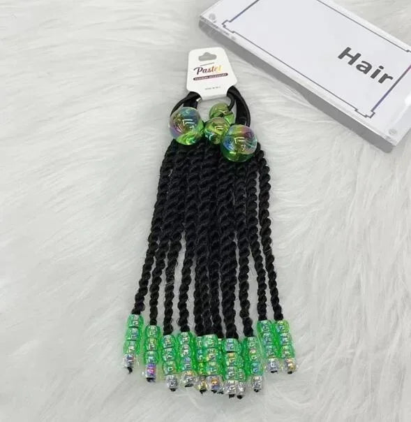 Hair Ponies for Girls Hair Bow Glitter Shinny Shining Glow in Dark Night Luminous Fluorescent Hair Accesories- for Girls Peaceful Pleasures Health and Wellness 16 China Mainland