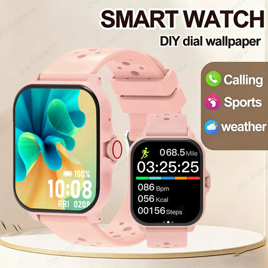 Smart watch, wireless calling /dial, Various APP Reminders,Suitable for men and women, sports watches,for iPhone/Andriod NewHW12 Peaceful Pleasures Health and Wellness