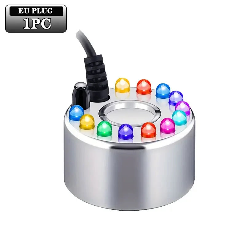 10-Pack Mini LED Fog Machine | Halloween & Holiday Mist Decor