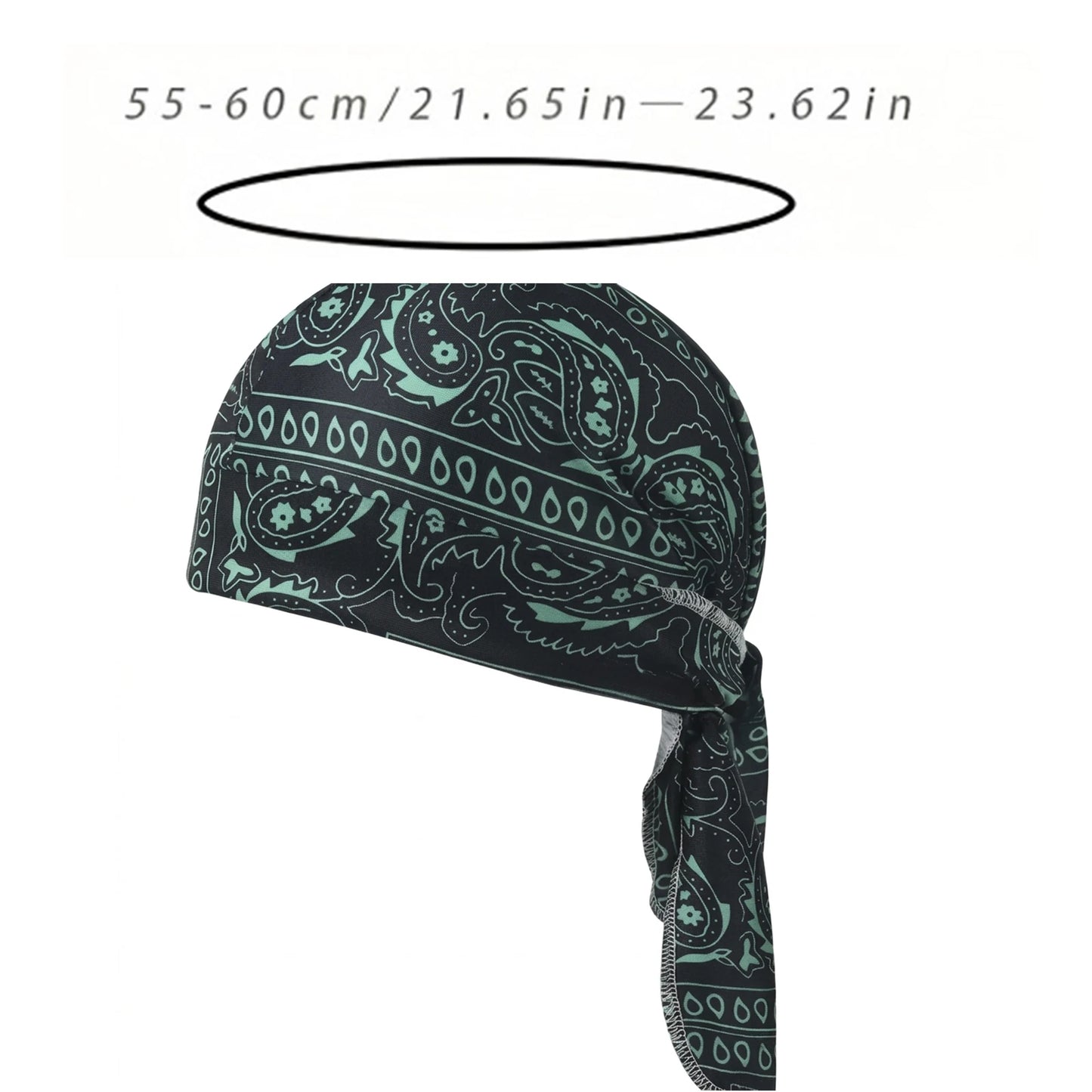Paisley Cooling Headband & Helmet Liner | Cycling & Hiking