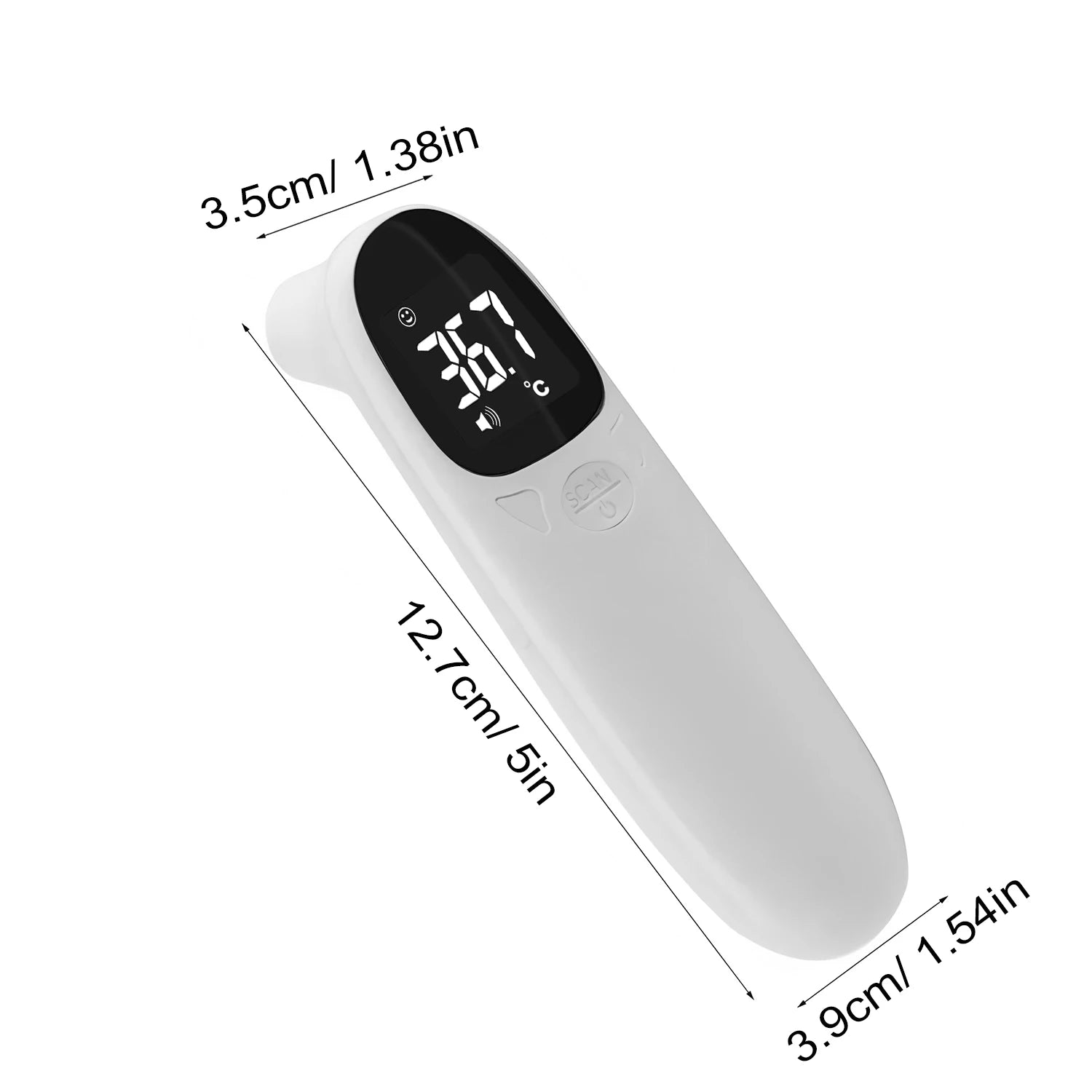 LCD Display Infrared Forehead Thermometer Fast Measure ℃/℉ IR Body Thermometer for PET Fever Detection veterinaria veterinary Peaceful Pleasures Health and Wellness