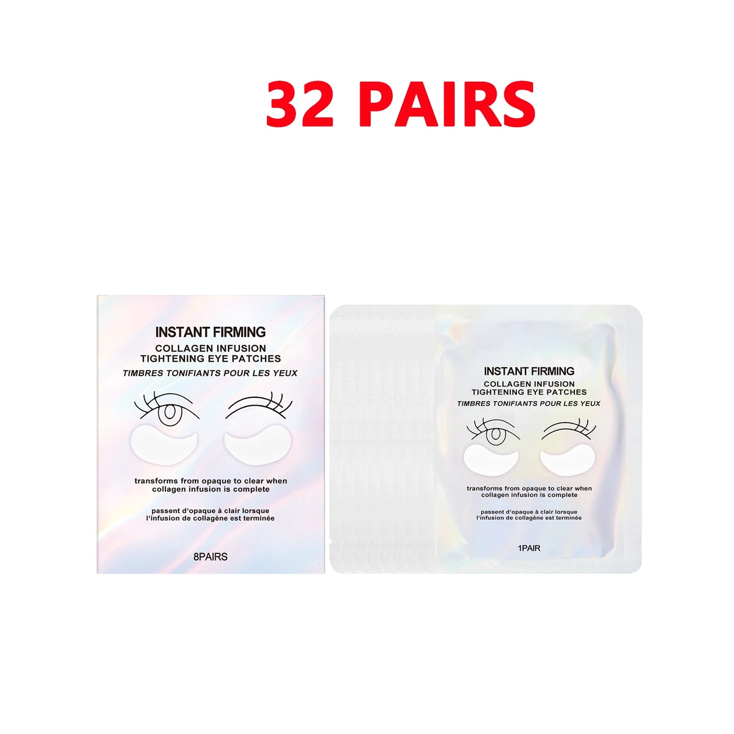 Collagen Hydrogel Under Eye Patches – Dark Circles & Wrinkles