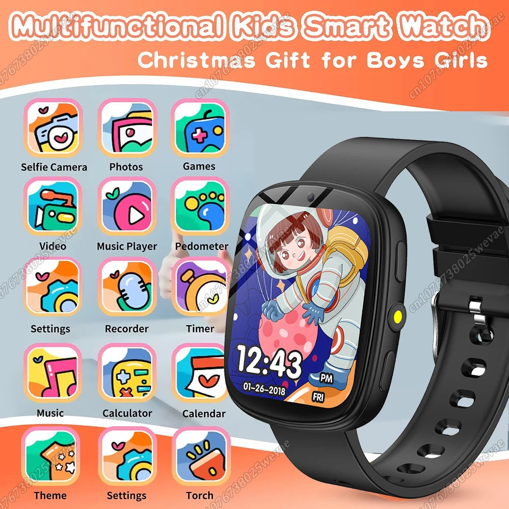 Kids Smartwatch | 22 Games, HD Camera, Sleep Monitor & Alarm