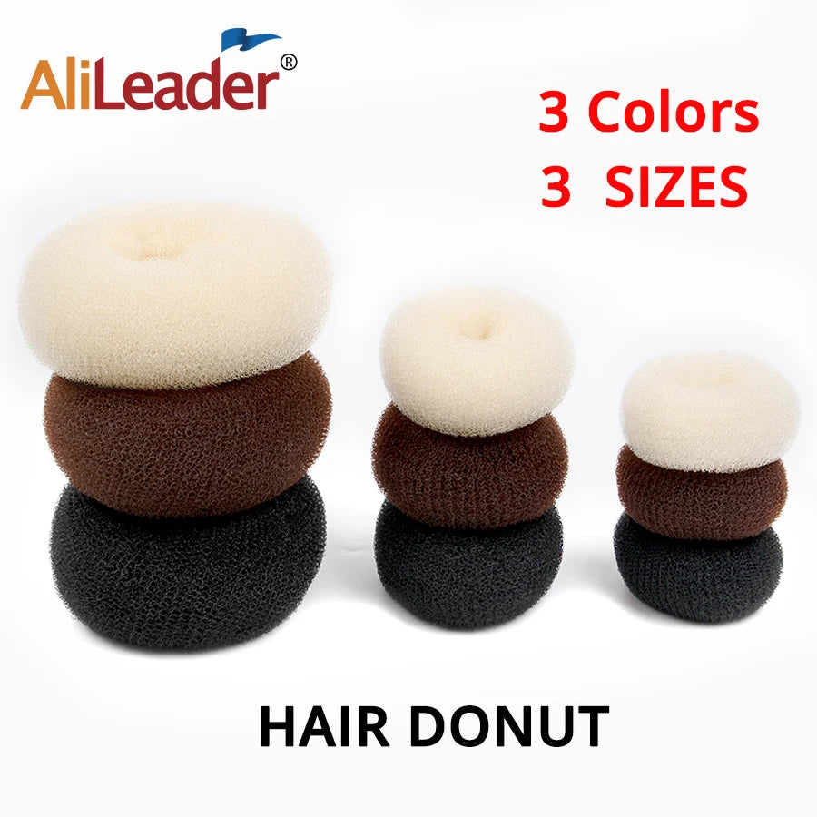 Professional Hair Bun Donut Women Elegance Donut Shape Hairstyle Bun Filler Hair For Girls Hair Accessories Peaceful Pleasures Health and Wellness