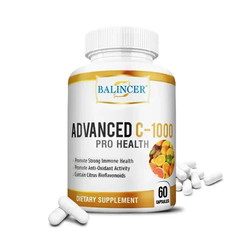 Balincer Vitamin C 1000mg Complex – 120 Capsules | Immune Boost