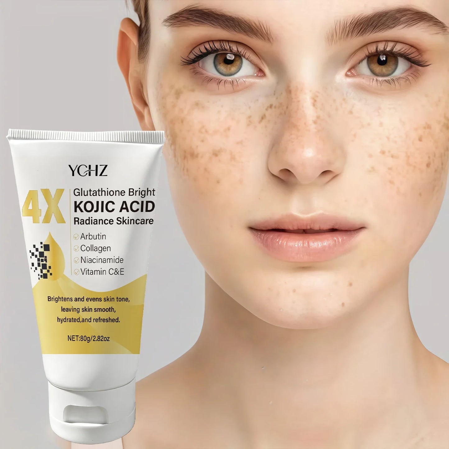 Kojic Acid Face Cream – Brighten Skin & Fade Dark Spots | YCHZ