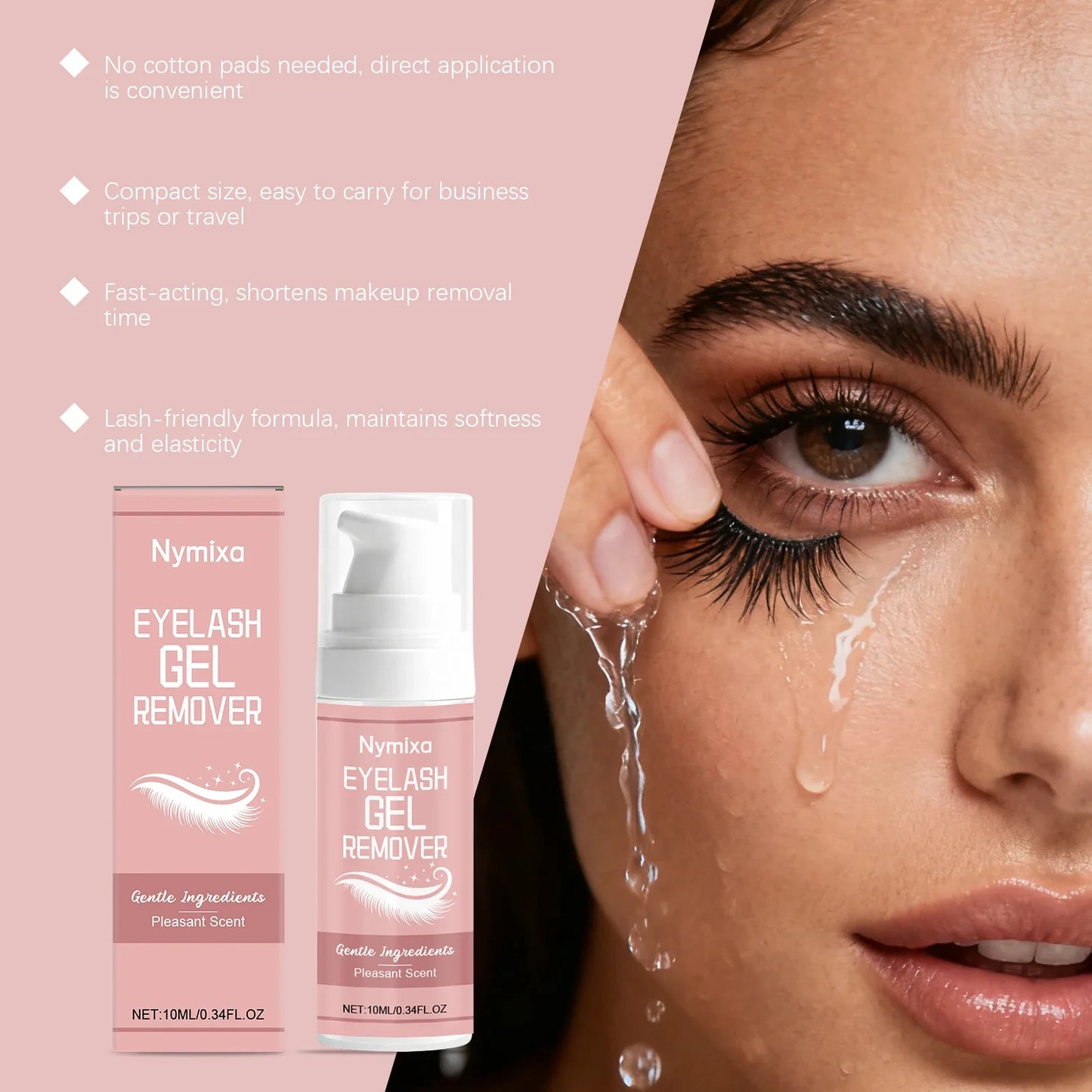 Lash Remover Gel – Eyelash Glue Dissolver Eye Makeup Remover 10ml