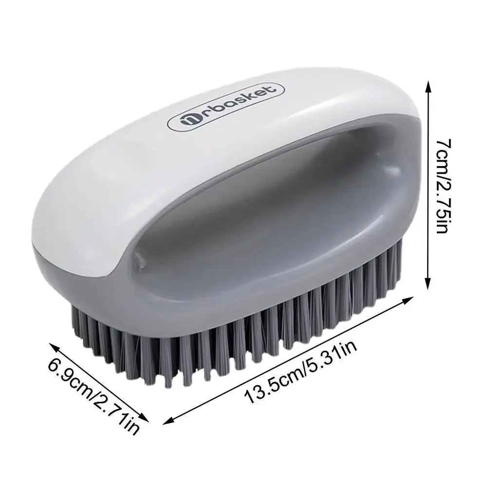 Soft Bristle Shoe Cleaning Brush – Anti-Slip & Hangable