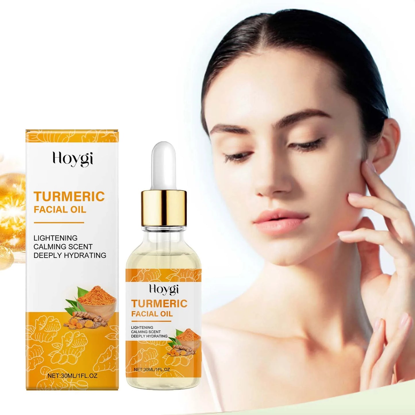 Turmeric Facial Essence Oil – Brightening & Dark Spot Fade