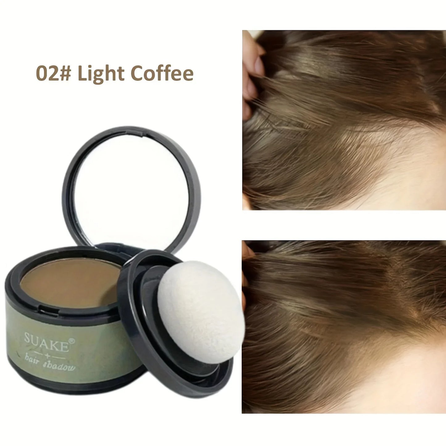 Hair Line Powder Instant Conceal & Root Touch-Up For A Natural Look Hairline Shadow Concealer Coverage Paint Repair Fill In Hair Peaceful Pleasures Health and Wellness 02