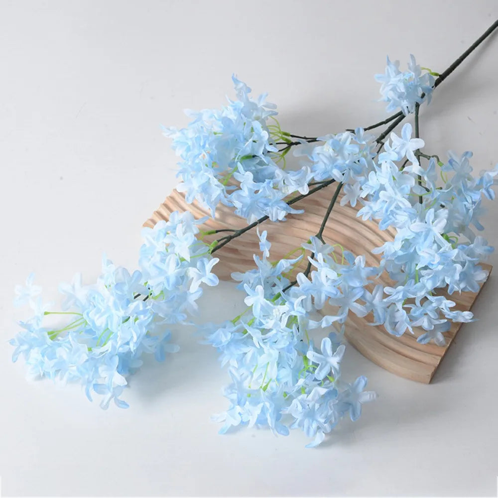 Silk Artificial Lilac Flowers Long Stem | Faux Floral Decor
