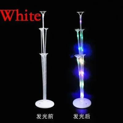 Led Light Balloon Stand Holder Kids Birthday Christmas Party Stick