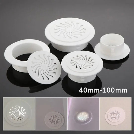 Round Ventilation Grille Cover – Plastic Wall Hole Cap 40–100mm Ventilation Grille Cover Oasis Select