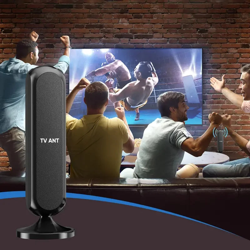 Indoor Wide-Angle HDTV Antenna – Modern Design, Free Channels