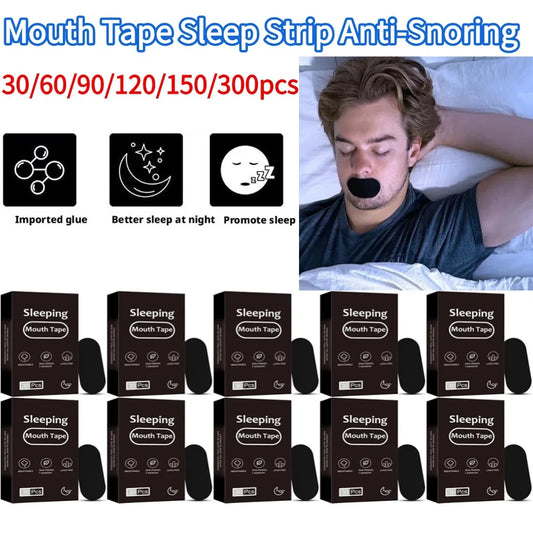 Mouth Tape Sleep Strip for Better Breathing While Sleeping Peaceful Pleasures Health and Wellness
