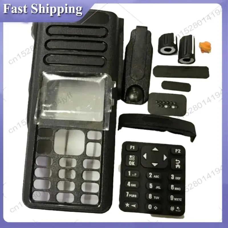 -ABDH Walkie-Talkie Front Housing Repair Case Cover For Motorola DGP8550E XIR P8660I P8668I DP4800E DP4801E XPR7550E XPR7580E Du Peaceful Pleasures Health and Wellness