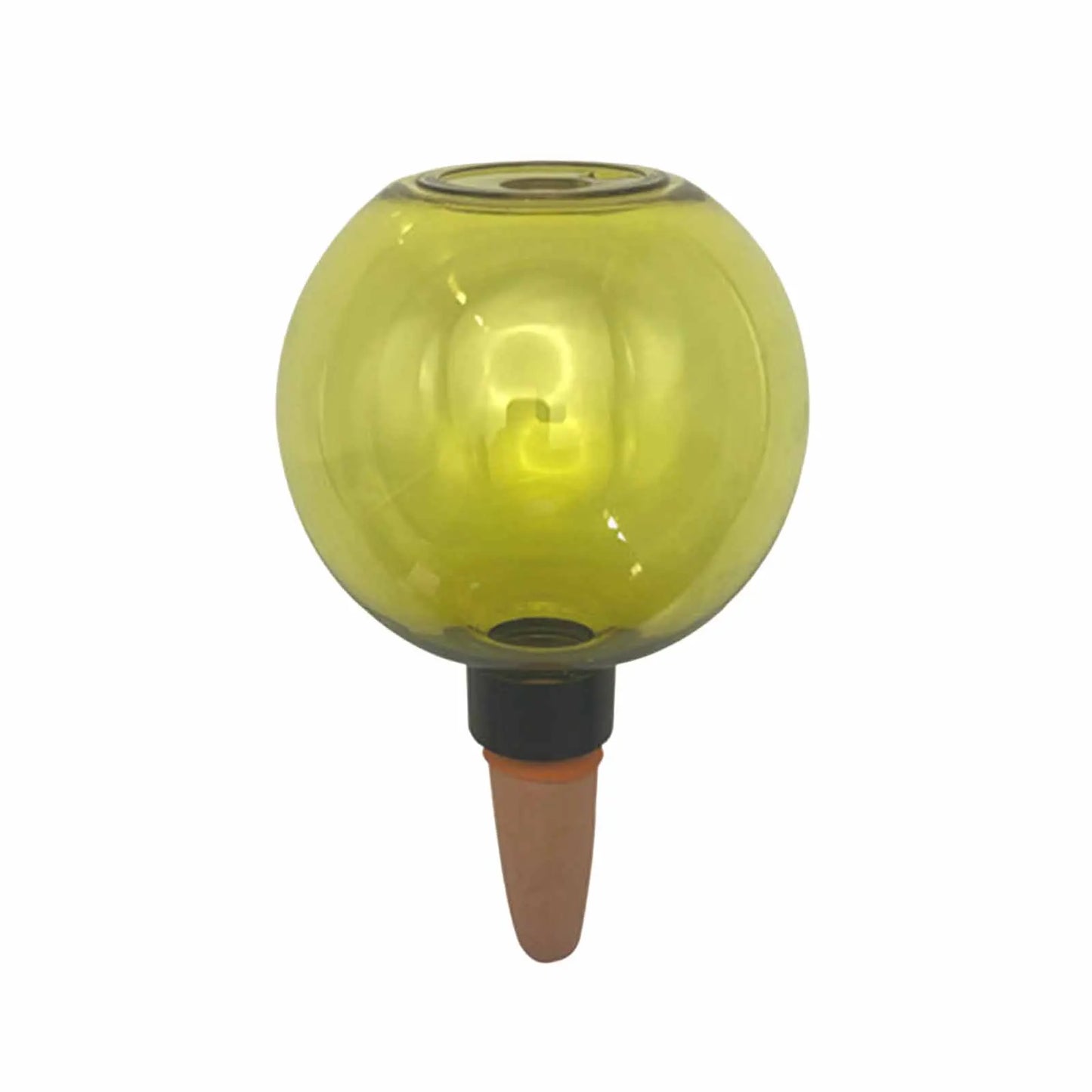 1/4pcs Plant Self Watering Globes Automatic Plant Watering Device 500ml Transparent Watering Bulbs for Indoor/Outdoor Plants Peaceful Pleasures Health and Wellness Yellow