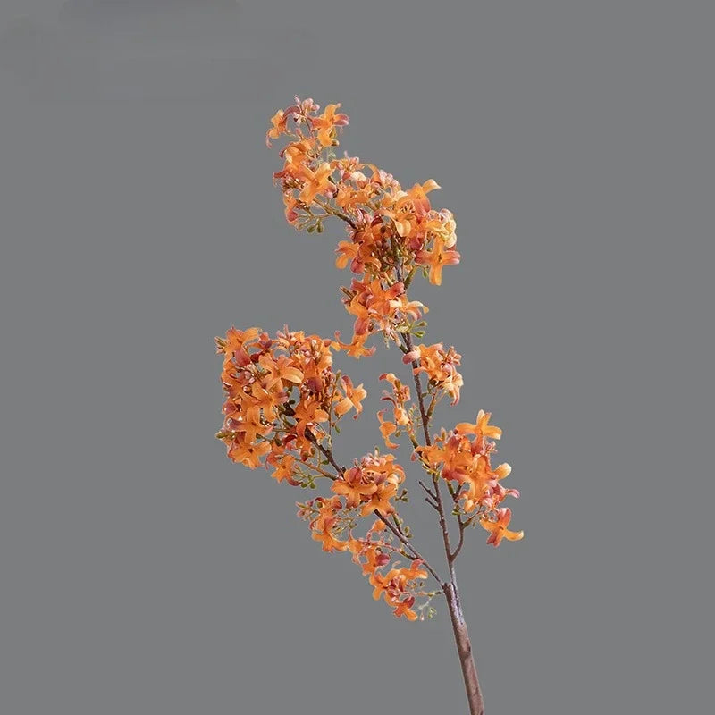 Silk Artificial Lilac Flower Branch 73cm – Faux Murraya Décor