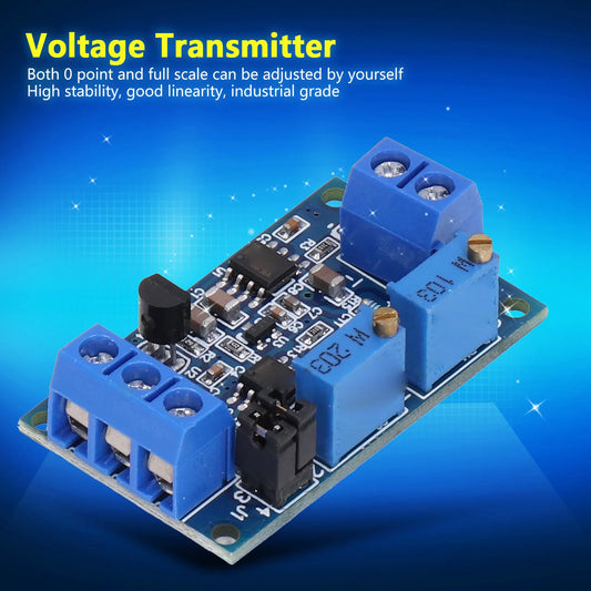 2 Pcs Current to Voltage Converter 4 To 20mA 0 To 20mA Input Wide Supply Voltage Range High Precise Industrial Grade Module Peaceful Pleasures Health and Wellness
