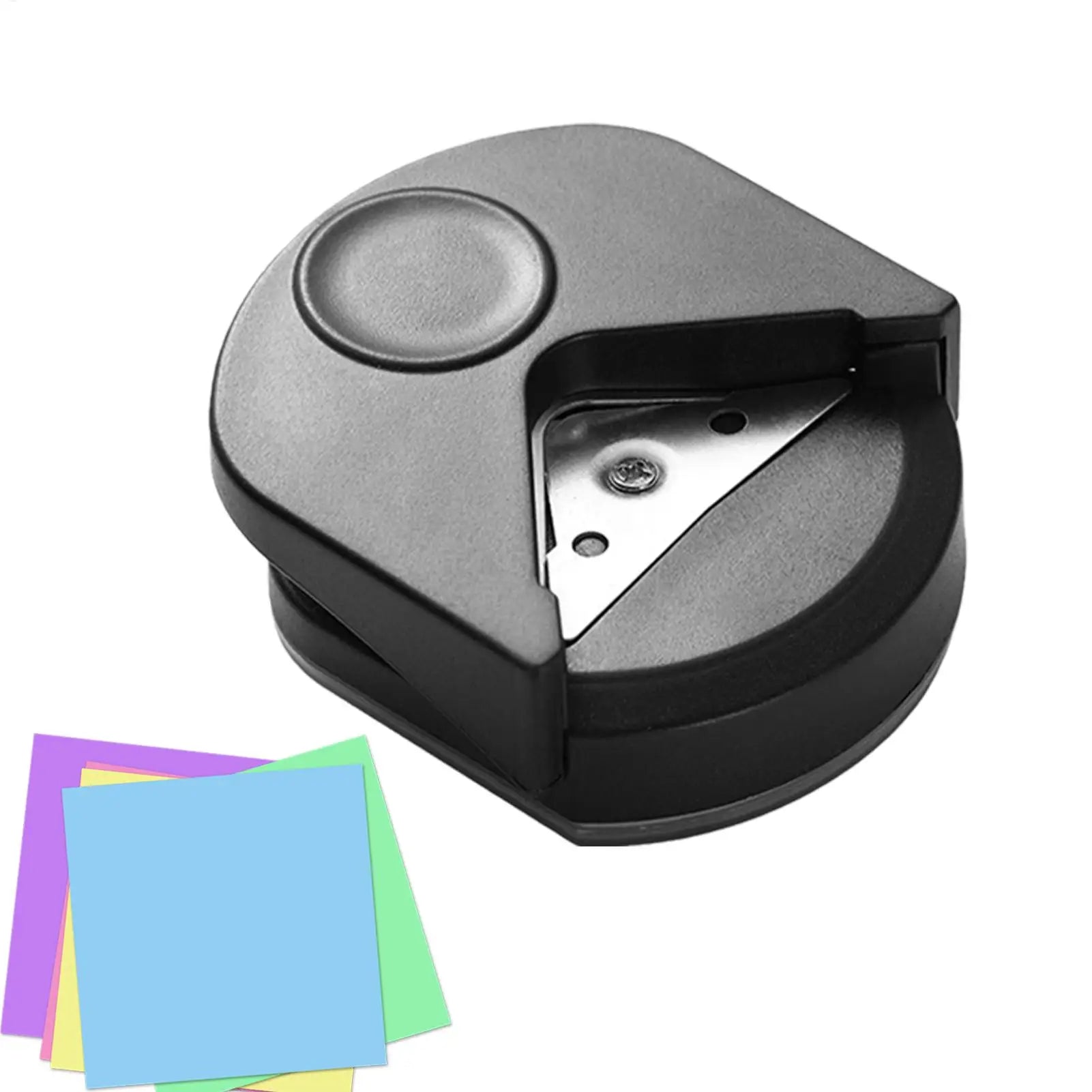 R4mm Corner Rounder Punch Portable Round Corner Cutter Professional Edge Rounding Tool for Paper Craft, Cardstock Photo Laminate Peaceful Pleasures Health and Wellness