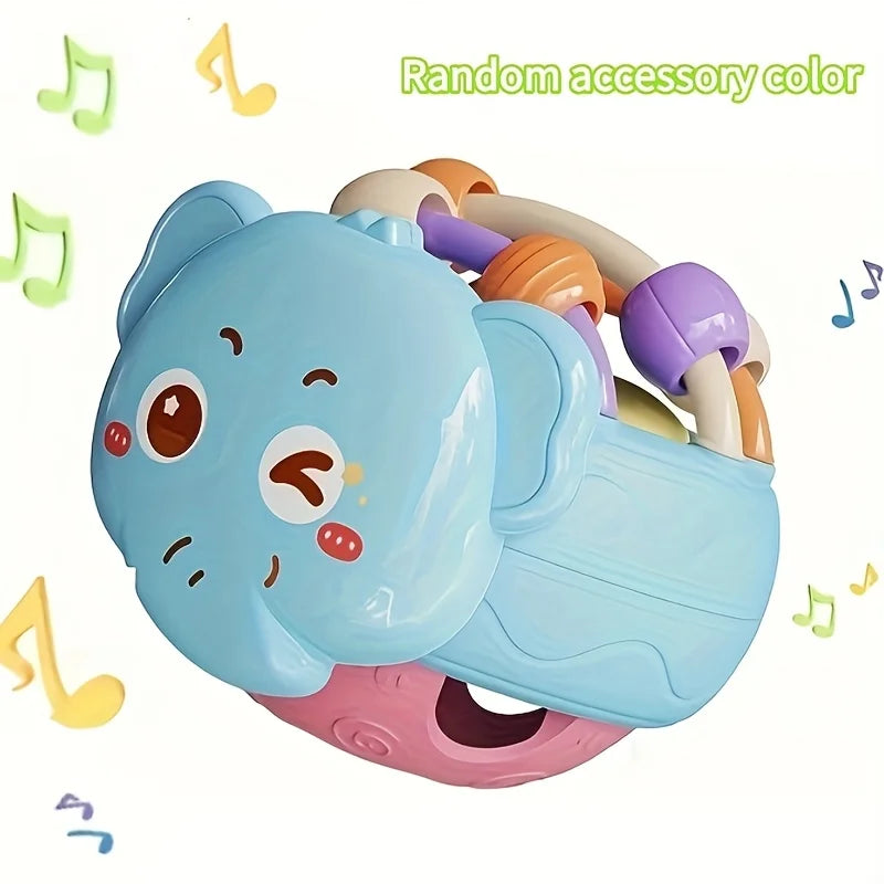 Dutora Baby Snail Rattle Toy – Early Learning Plastic Ball