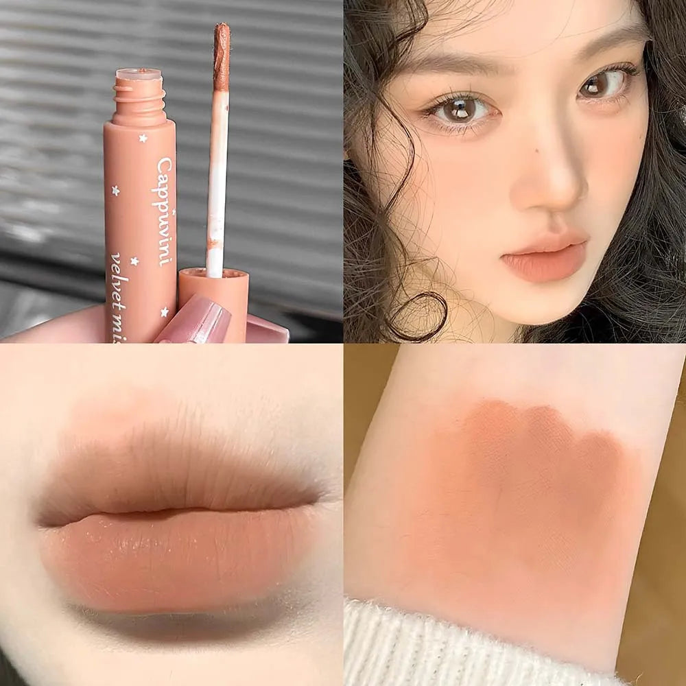 Velvet Matte Lip & Cheek Tint | Waterproof Mousse Lipstick