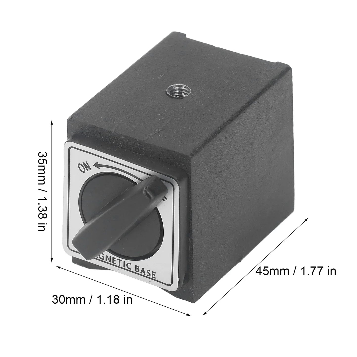 Magnetic Base Stand Holder Hardness 33lb M5 Threaded Dial V Indicator