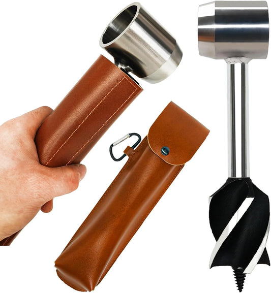 Survival Tools Bushcraft Hand Auger Scotch Eye Large Wood Pegs Drill Peaceful Pleasures Health and Wellness
