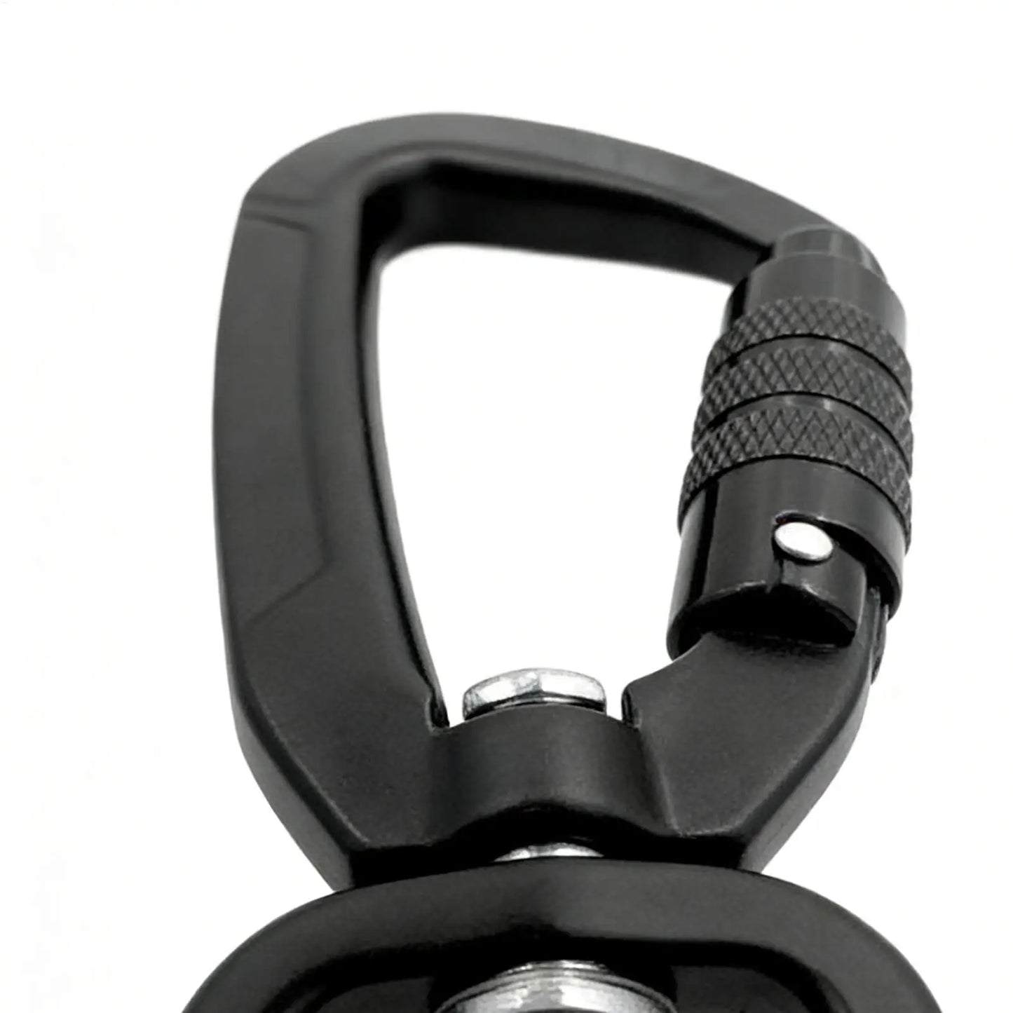 Aluminum Alloy Swivel Carabiner D-Ring Clip | Camping Hiking