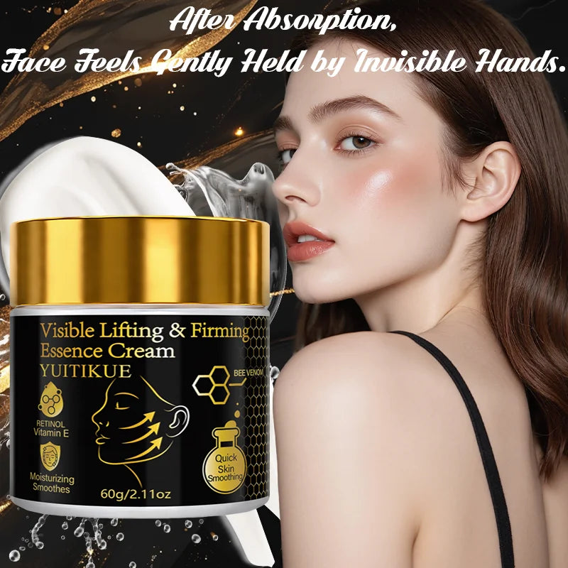 YUITIKUE Bee Venom Lifting Firming Cream 60g Retinol & Vitamin E Moisturizing Essence Cream for Smoother, Youthful Skin Peaceful Pleasures Health and Wellness