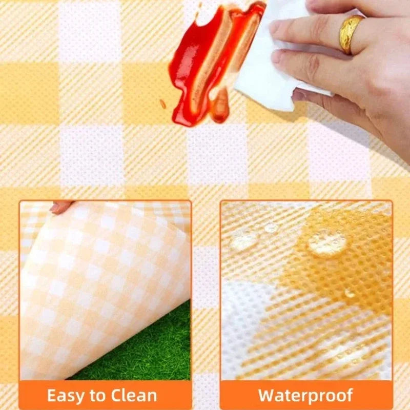Foldable moisture-proof mat picnic mat outdoor moisture-proof portable moisture-proof waterproof camping mat picnic mat Peaceful Pleasures Health and Wellness