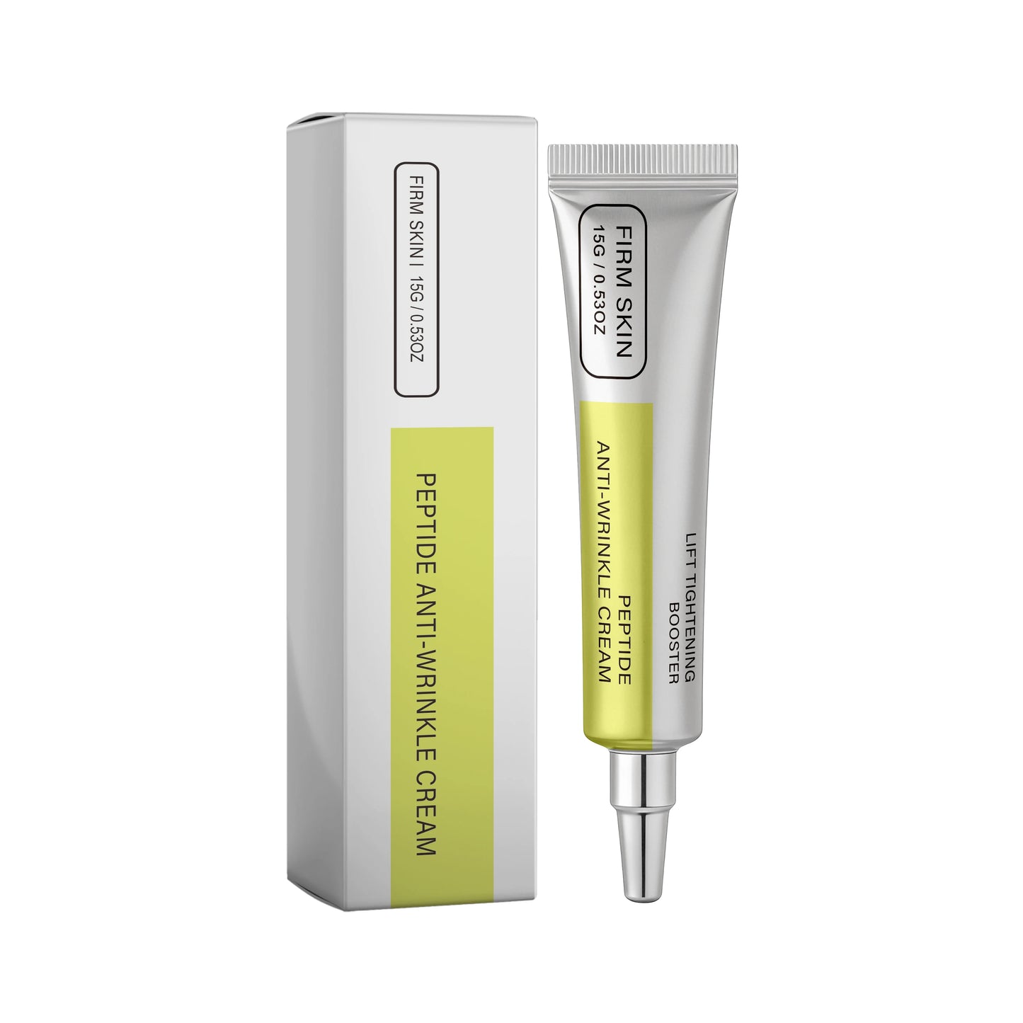 Firming & Lifting Face Cream for Fine Lines & Sagging Skin Lift Tightening Deep Hydrating Skin Peptide Anti-Wrinkle Cream Peaceful Pleasures Health and Wellness 15g boxed