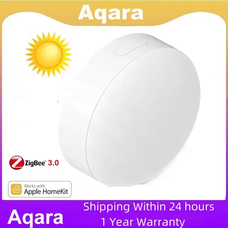 Original Aqara Light sensor T1 Zigbee 3.0 Brightness Sensor Smart Induction Light Change for Mi home Homekit Smart Home Peaceful Pleasures Health and Wellness