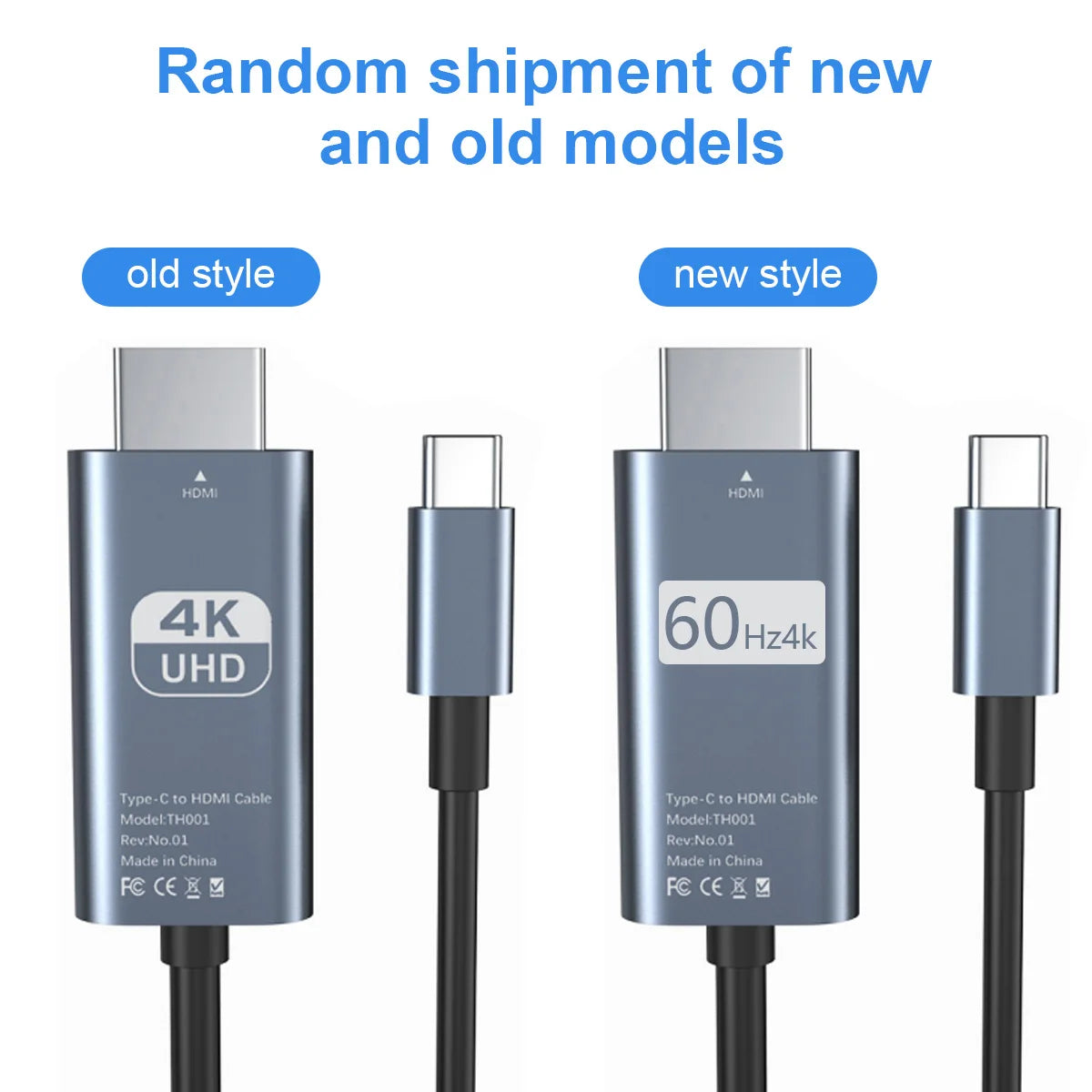 USB-C to HDMI Cable 4K 60Hz | Thunderbolt 3 & 4, 2m USB-C HDMI Cable Peaceful Pleasures Health and Wellness