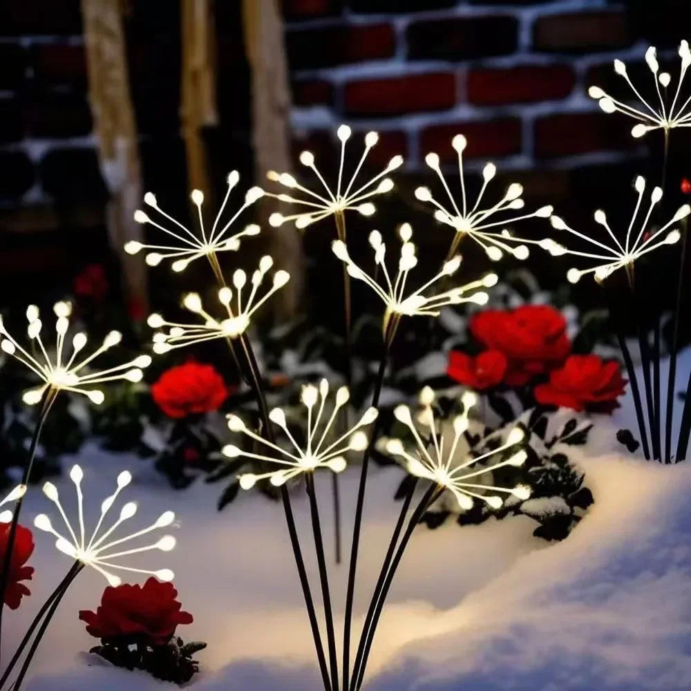 Solar Fireworks Garden Lights – Patio, Party & Holiday Decor