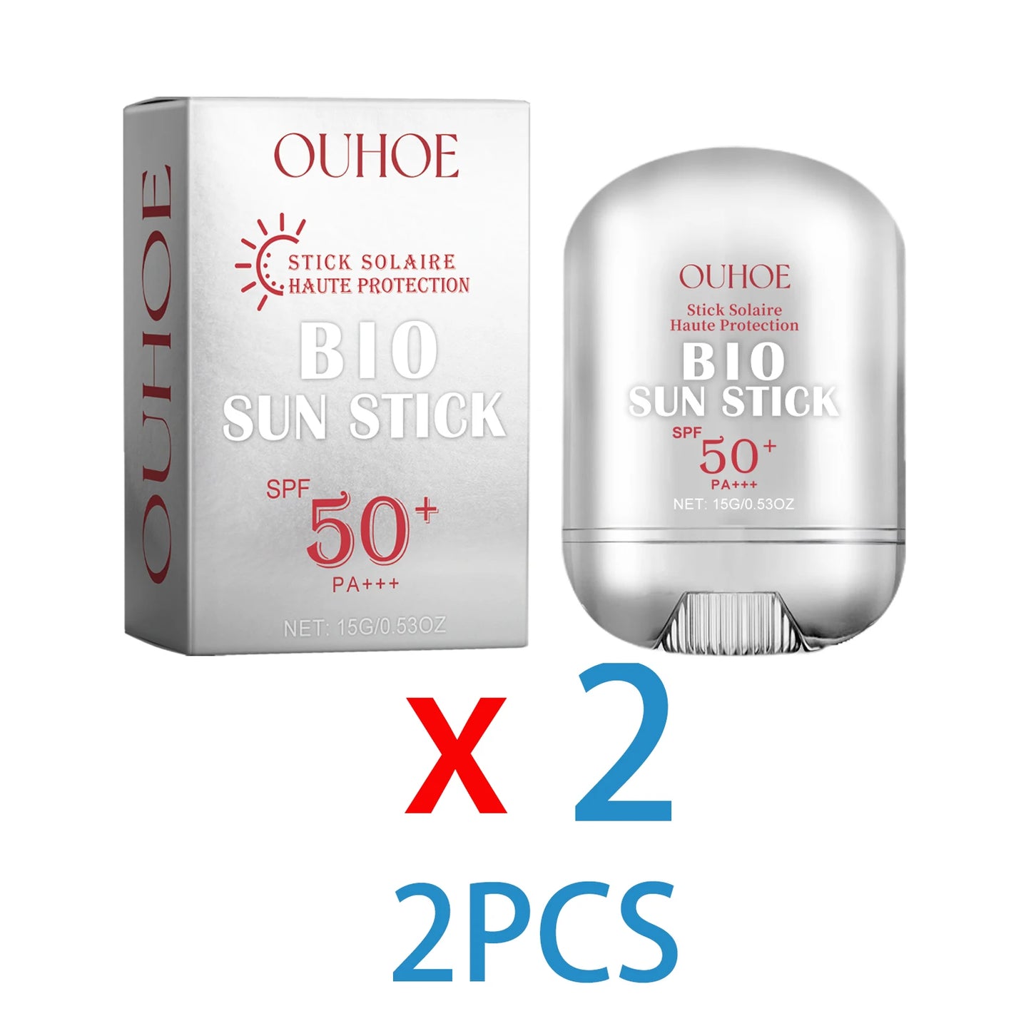 SPF 50 Niacinamide Sun Stick – Broad Spectrum UVA/UVB Peaceful Pleasures Health and Wellness 2PCS