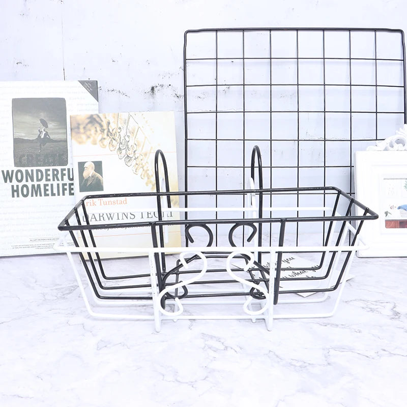Balcony Railing Hanging Plant Shelf Bracket – Iron Pot Holder