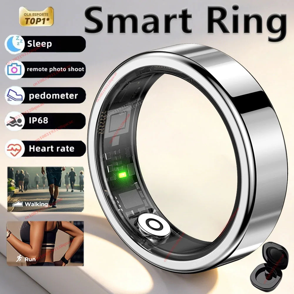 Ola Esporte Smart Ring – Heart Rate, SpO2 & Sleep IP68
